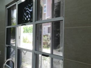 Push Up Security Window Screen