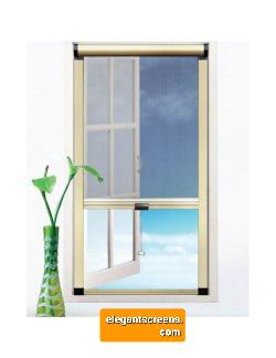 ROLLER TYPE INSECT SCREEN